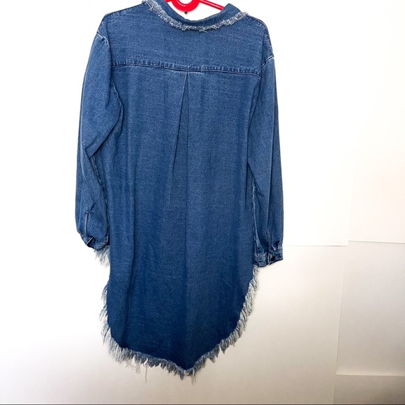 🎉🥰Host Pick🤩Plus Size Fashion Nova Demin Dress - Picture 2 of 5